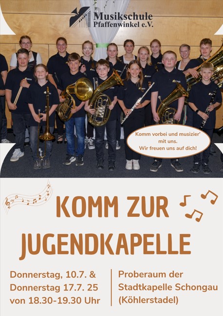 Jugendkapelle Schnuppern 25_26