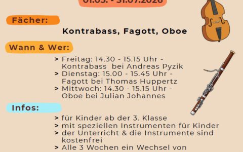 Besondere Unterrichtsangebote